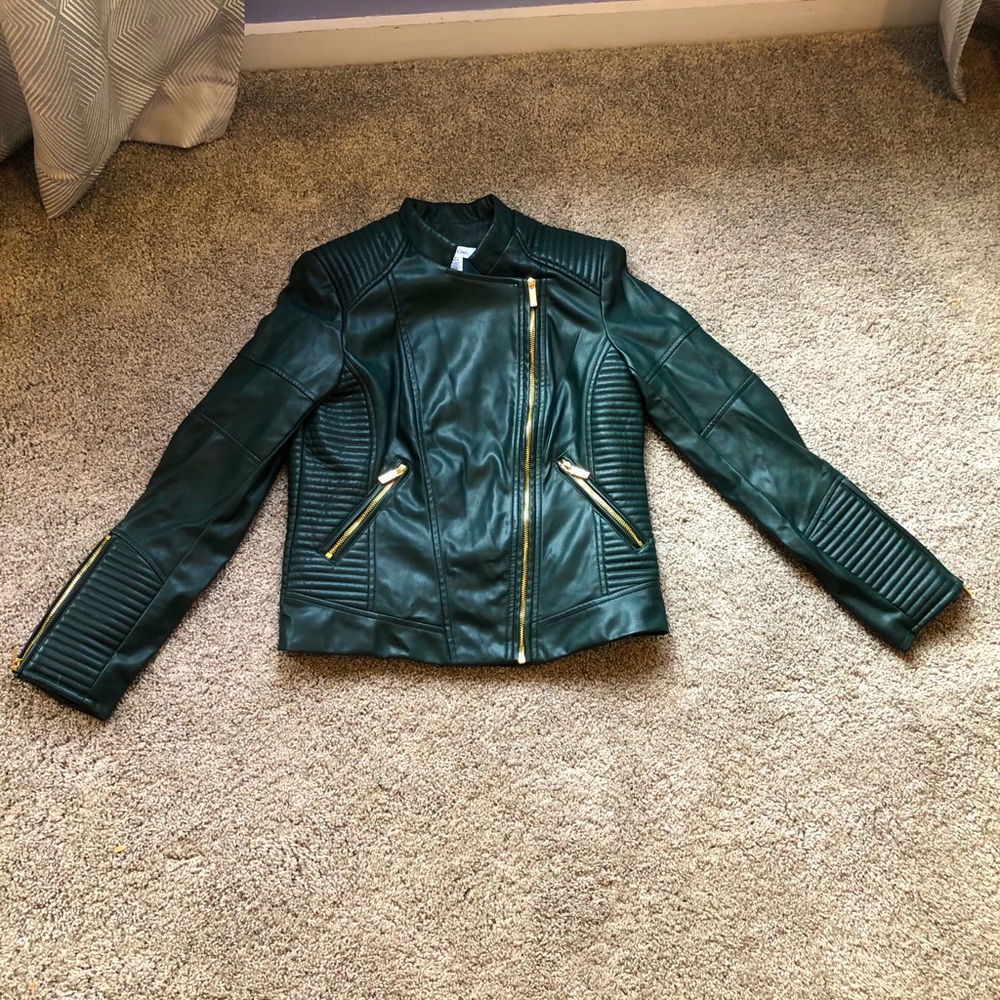Calvin Klein leather jacket